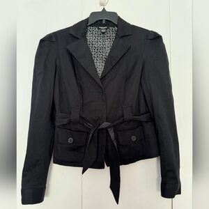 Guess Jeans Authentic Blazer Womens Size XL Color Black
